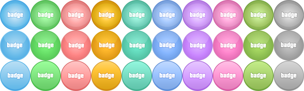 Badges preview